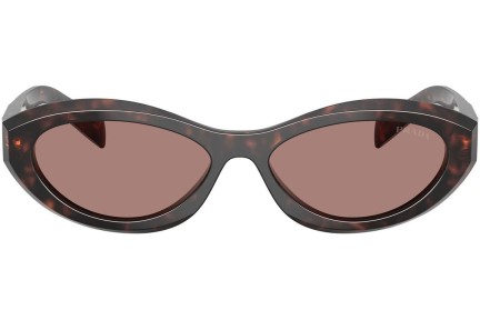 Ochelari de soare Prada PR26ZS 17N60B Ovali Havana