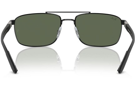 Ochelari de soare Ray-Ban RB3737 002/71 Dreptunghiulari Negri