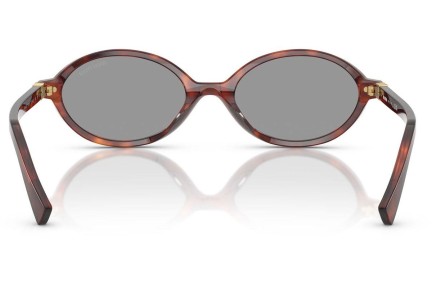 Ochelari de soare Miu Miu MU04ZS 21C40O Ovali Havana