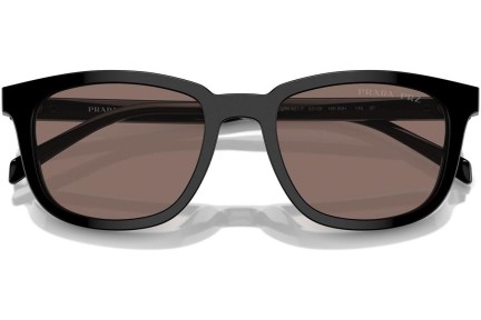 Ochelari de soare Prada PRA21SF 16K30H Polarized Pătrați Negri