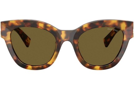 Ochelari de soare Miu Miu MU01YS 14L09Z Cat Eye Havana