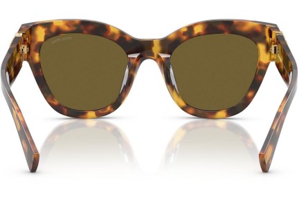 Ochelari de soare Miu Miu MU01YS 14L09Z Cat Eye Havana