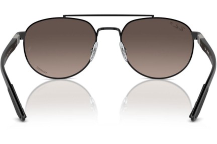 Ochelari de soare Ray-Ban RB3736CH 002/5J Polarized Dreptunghiulari Negri