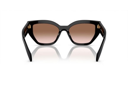 Ochelari de soare Prada PRA09S 1AB0A6 Cat Eye Negri