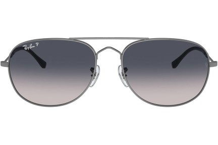 Ochelari de soare Ray-Ban RB3735 004/78 Polarized Pilot Gri