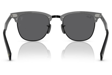 Ochelari de soare Ray-Ban RB3807M F108K8 Polarized Dreptunghiulari Negri