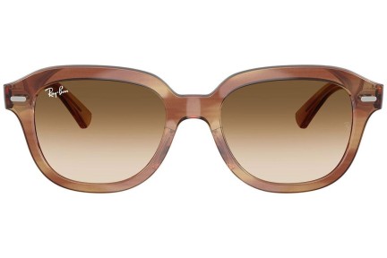 Ochelari de soare Ray-Ban Erik RB4398 140351 Pătrați Maro