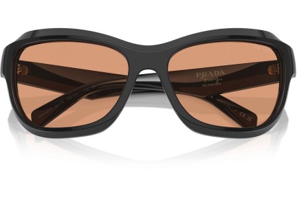 Ochelari de soare Prada PRA27SF 16K07V Cat Eye Negri