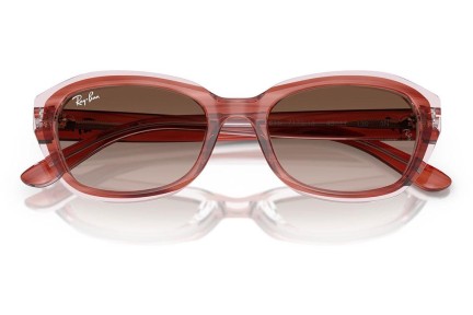 Ochelari de soare Ray-Ban Junior RJ9081S 717313 Dreptunghiulari Maro