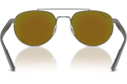 Ochelari de soare Ray-Ban RB3736CH 004/A1 Polarized Dreptunghiulari Gri