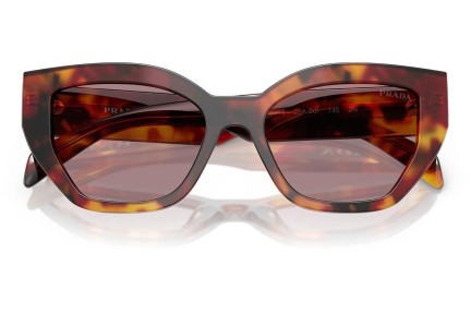 Ochelari de soare Prada PRA09S 22A20I Cat Eye Havana