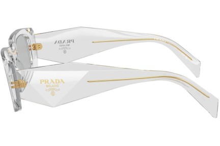 Ochelari de soare Prada PR17WSF 12R30B Dreptunghiulari Gri