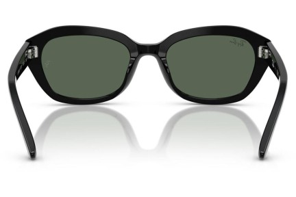 Ochelari de soare Ray-Ban Junior RJ9081S 100/71 Dreptunghiulari Negri