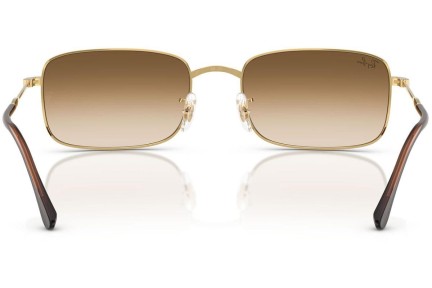 Ochelari de soare Ray-Ban RB3746 001/51 Dreptunghiulari Aurii