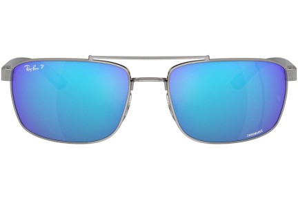 Ochelari de soare Ray-Ban RB3737CH 004/A1 Polarized Dreptunghiulari Gri