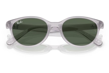 Ochelari de soare Ray-Ban Junior RJ9080S 717171 Rotunzi Gri