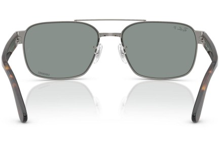 Ochelari de soare Ray-Ban RB3751CH 004/3R Polarized Pătrați Argintii