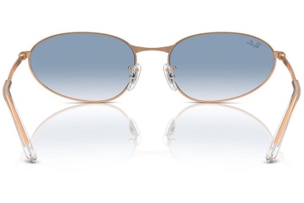 Ochelari de soare Ray-Ban RB3734 92023F Ovali Aurii