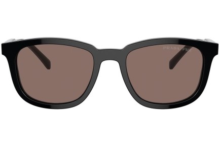 Ochelari de soare Prada PRA21S 16K30H Polarized Dreptunghiulari Negri