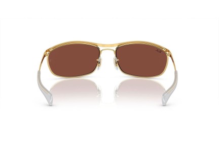 Ochelari de soare Ray-Ban Olympian I Deluxe RB3119M 001/C5 Dreptunghiulari Aurii