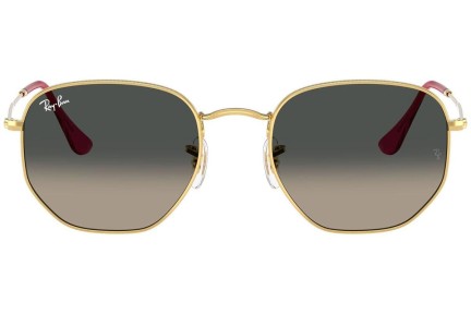 Ochelari de soare Ray-Ban Hexagonal RB3548N 001/71 Rotunzi Aurii