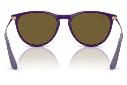 Ochelari de soare Ray-Ban Junior Junior Erika RJ9060S 717973 Pătrați Violeți