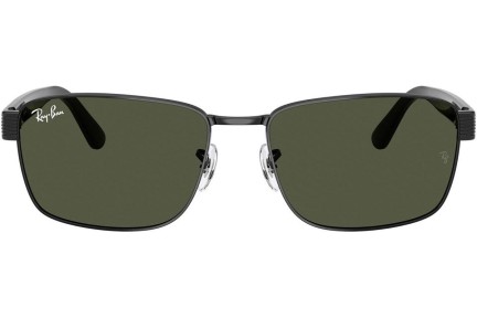 Ochelari de soare Ray-Ban RB3750 002/31 Pătrați Negri