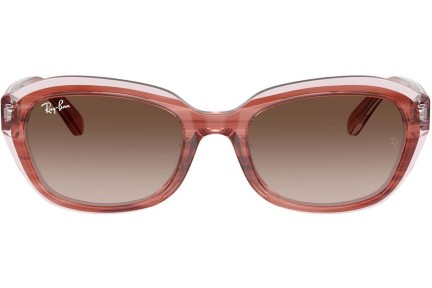 Ochelari de soare Ray-Ban Junior RJ9081S 717313 Dreptunghiulari Maro