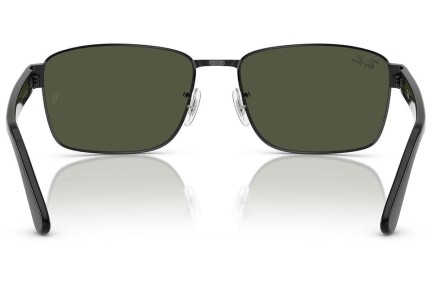 Ochelari de soare Ray-Ban RB3750 002/31 Pătrați Negri