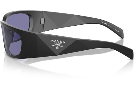 Ochelari de soare Prada PRA19S 1BO40G Ovali Negri