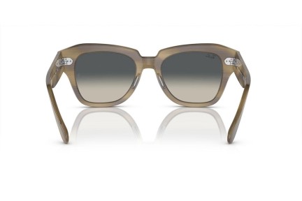 Ochelari de soare Ray-Ban State Street RB2186 140571 Pătrați Verzi