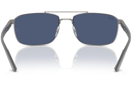 Ochelari de soare Ray-Ban RB3737 004/80 Dreptunghiulari Gri