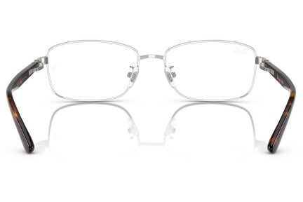 Ochelari Ray-Ban RX6527D 2595 Pătrați Argintii