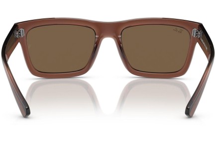 Ochelari de soare Ray-Ban Warren RB4396 667873 Dreptunghiulari Maro