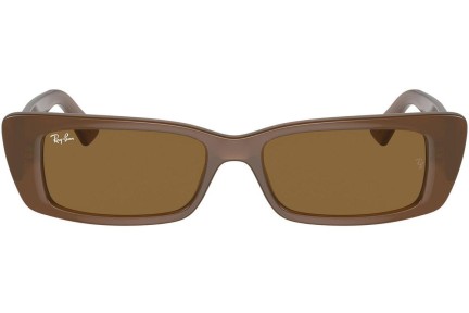 Ochelari de soare Ray-Ban RB4425 677973 Dreptunghiulari Maro