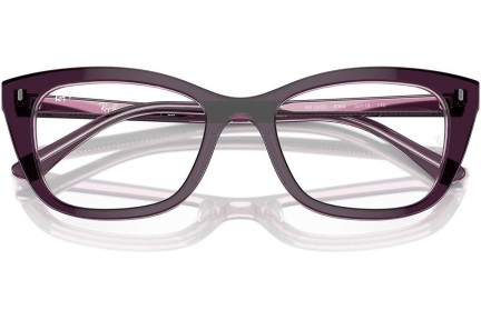 Ochelari Ray-Ban RX5433 8364 Cat Eye Violeți