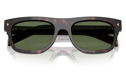 Ochelari de soare Prada PRB12S 17N20G Polarized Dreptunghiulari Havana