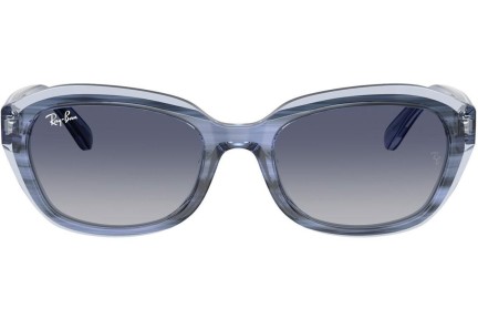 Ochelari de soare Ray-Ban Junior RJ9081S 71764L Dreptunghiulari Albaștri