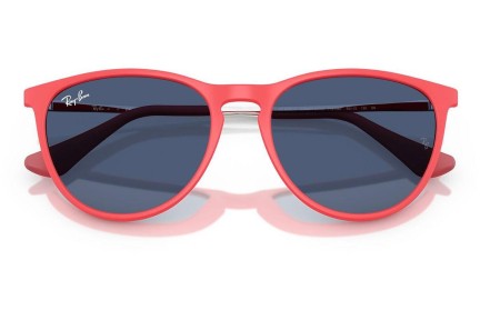 Ochelari de soare Ray-Ban Junior Junior Erika RJ9060S 718180 Pătrați Roșii