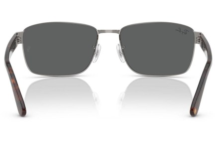 Ochelari de soare Ray-Ban RB3750 004/B1 Pătrați Gri