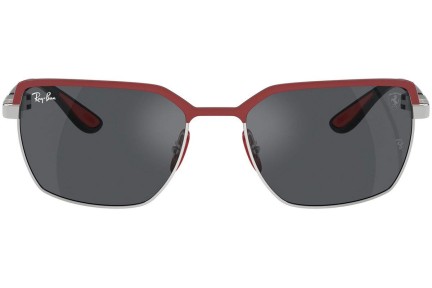 Ochelari de soare Ray-Ban RB3743M F10087 Pătrați Gri