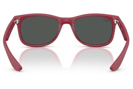 Ochelari de soare Ray-Ban Junior New Wayfarer Junior RJ9052S 717887 Pătrați Roșii