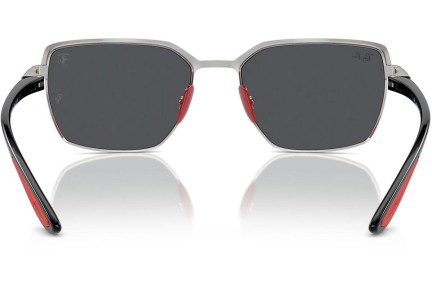 Ochelari de soare Ray-Ban RB3743M F10087 Pătrați Gri