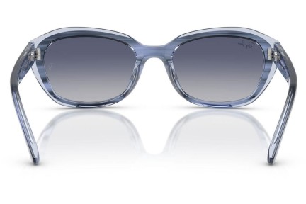 Ochelari de soare Ray-Ban Junior RJ9081S 71764L Dreptunghiulari Albaștri