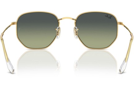 Ochelari de soare Ray-Ban Hexagonal RB3548 001/BH Pilot Aurii