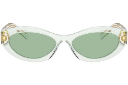 Ochelari de soare Prada PR26ZS 14R20E Ovali Cristal