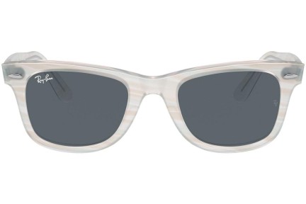 Ochelari de soare Ray-Ban Wayfarer RB2140F 1407R5 Pătrați Albaștri