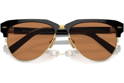 Ochelari de soare Miu Miu MU09ZS 1AB2Z1 Browline Negri