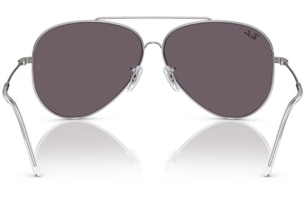 Ochelari de soare Ray-Ban Aviator Reverse RBR0101S 003/2O Pilot Argintii