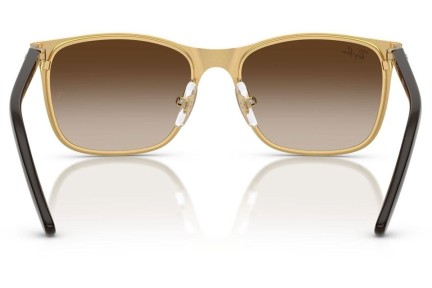 Ochelari de soare Ray-Ban Junior RJ9551S 297/13 Pătrați Maro